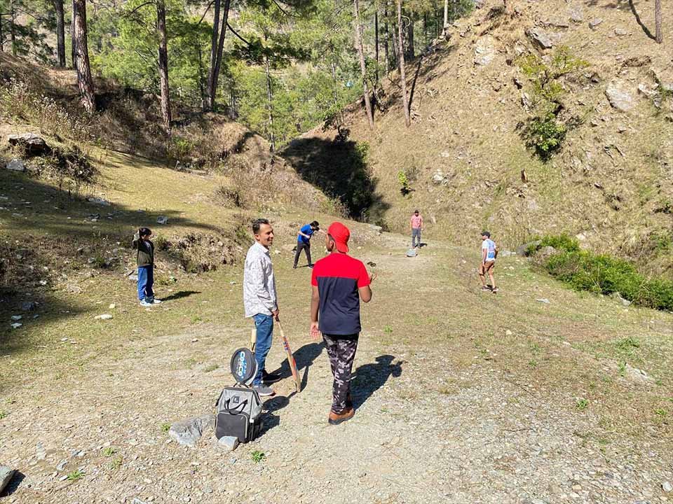 Cricket at Vama Homestead